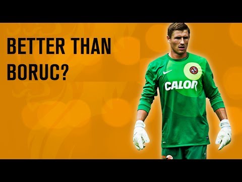 Great save by Radoslaw Cierzniak: Polish 'keeper shows Boruc how to do it!