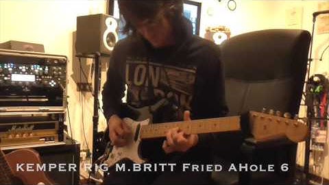 Kemper Amp 5.0 - kemper rigs Rig Britt New Delay solo || Mr.T #kemper #guitar