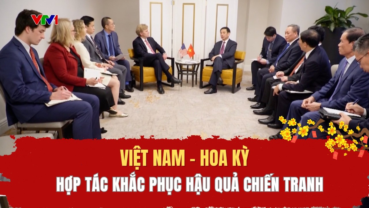 Việt Nam - Hoa Kỳ hợp tác khắc phục hậu quả chiến tranh