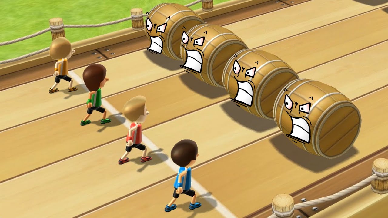 Wii Party Battle Play To 5 Tyrone vs Jackie vs Eddy( Master Difficulty