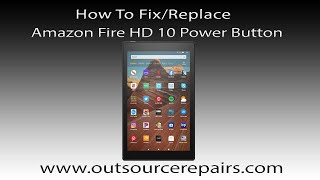 How To Replace Amazon Kindle Fire HD 10 Power Button