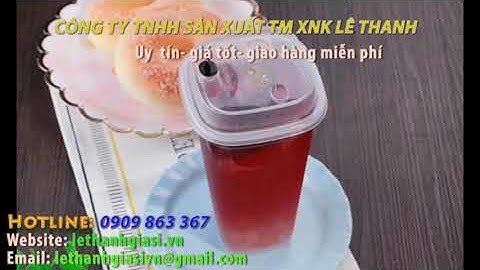 HIỆN NAY TẠI TPHCM LY ĐỰNG TRÀ SỮA CÓ GIÁ BAO NHIÊU