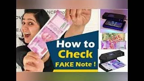 Swaggers Fake Note Detector Machine || Duplicate Note/Money Checker Counterfeit Currency D
