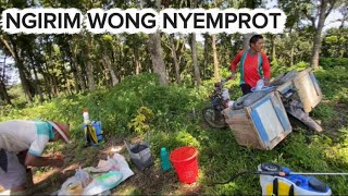 Panas Panas Ngirim  Lihat Kondisi Warung Buk Rin Dirdanok Tikus