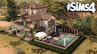 Chestnut Ridge's Grapevine Terrace house | The Sims 4 NOCC build