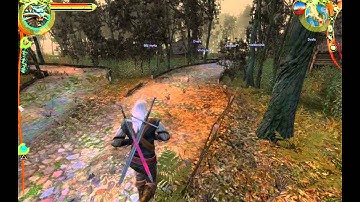 Zaklínač 1 - gameplay part 107 - hard difficulty - CZ