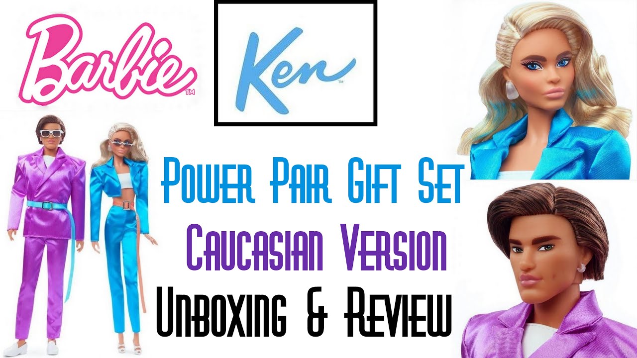 🌞 POWER PAIR BARBIE & KEN 2021 CONVENTION GIFT SET 👑 EDMOND'S