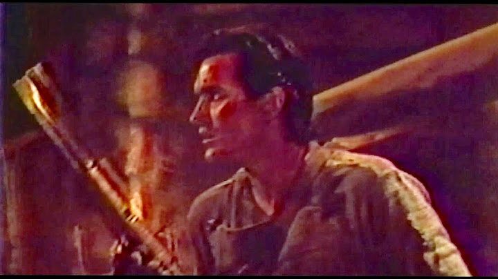 あの伝説のホラー映画、貴重なノーカットシーンの一部が公開！／Blu ray『死霊のはらわた／キャプテン・スーパーマーケット 最終盤』未公開映像