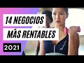 14 NEGOCIOS MÁS RENTABLES en Perú 2021 ✅