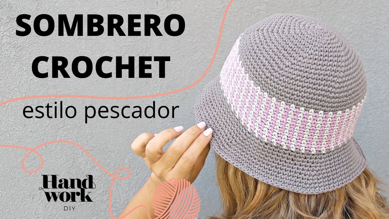 Cómo tejer sombrero a crochet fácil rápido, paso a Sombrero a ganchillo - YouTube