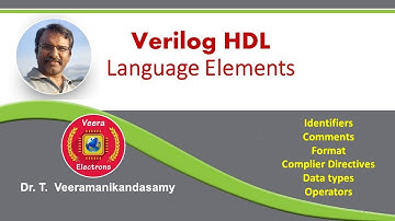 Language Elements of Verilog | Digital System Design using Verilog