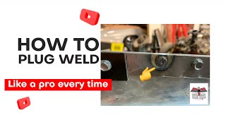 Want your plug welds to look like spot welds? no grinding required