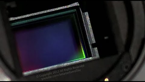 High Speed video of Canon DSLR Shutter - Smarter Every Day 40
