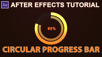 After Effects Tutorial : Circular Or  Rounded progress bar