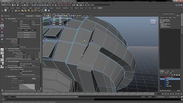Maya 2013 Modeling 01 SciFi SpaceShip Adding details Neck p.13
