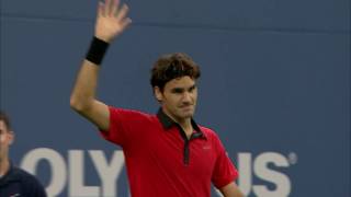 "it's the greatest shot i ever hit in my life," said roger federer
after his jaw-dropping tweener against novak djokovic at 2009 us open
semi-finals. fed...