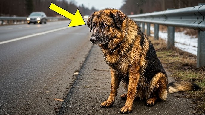 Woman Finds the Saddest German Shepherd on the Roadside — And Something  Incredible Happened