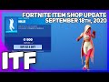 Fortnite Item Shop *2 NEW EMOTES!!* [September 18th, 2020] (Fortnite Battle Royale)