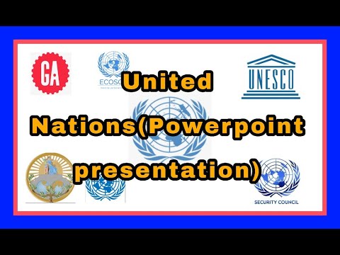 United nations | PowerPoint presentation | United nations presentation ...