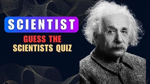 Can You Guess the Scientist? 🧪🧠 | Famous Faces of Science Quiz | Science Quiz Challenge 🌌👨‍🔬