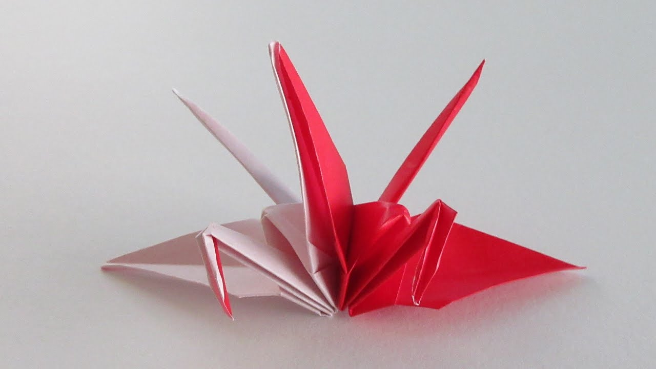 折り紙】妹背山【origami】 - YouTube