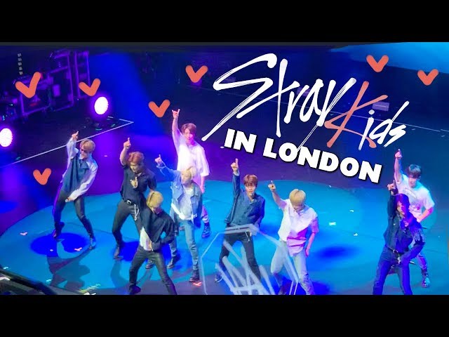 STRAY KIDS IN LONDON VLOG/CONCERT 280719♥ - YouTube