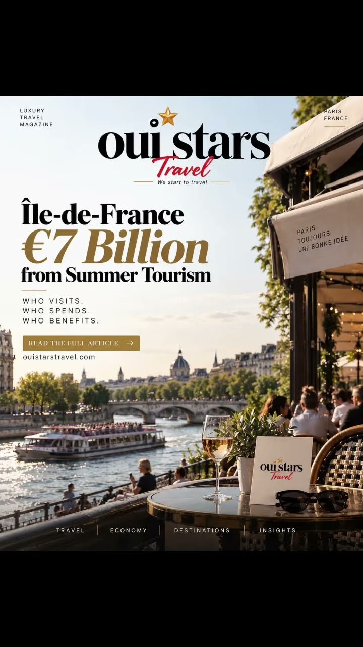 🇫🇷 €7 Billion in One Summer: Who Really Profits from Tourism in Île-de-France?