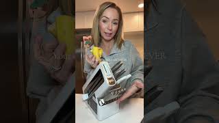 These knives are giving chop like a chef 🍴 The Ninja NeverDull knife set stays razor sharp with