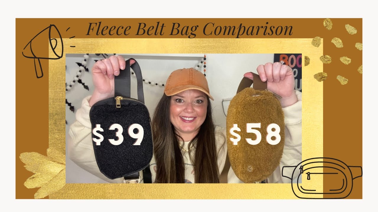 Lululemon VS Amazon Fleece/Sherpa Belt Bag Comparison YouTube