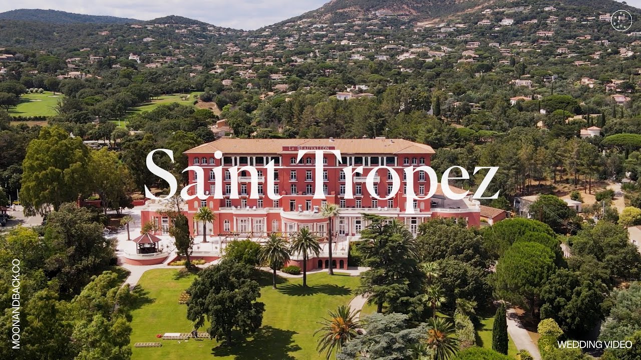 BEAUTIFUL Saint Tropez Wedding at Le Beauvallon in South of France | Moon & Back | Anna & Campbell