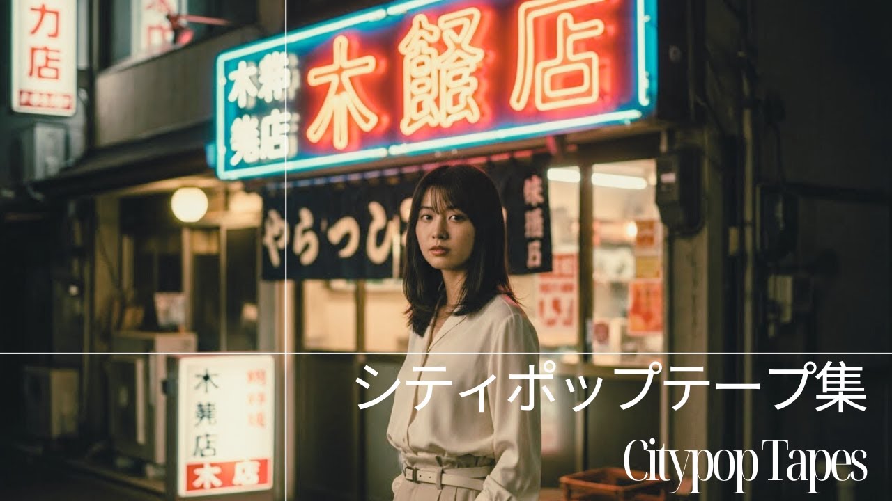 SHINJUKU Midnight 1998 – Japanese City Pop 80s | Moonlit Highway 🌌💿【Playlist 1943】