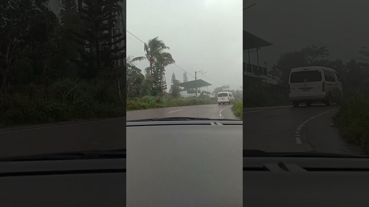 dli na hapit makita ang karsada tungod sa fog🥶