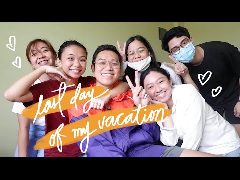 short vlog | last day of vacation w my best friends! (๑˃̵ᴗ˂̵)