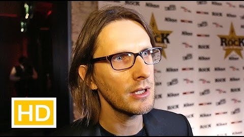 Steven Wilson interview at the Classic Rock Roll Honour Awards 2015