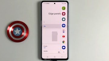 Edge panels on Samsung A53 5G Android 12