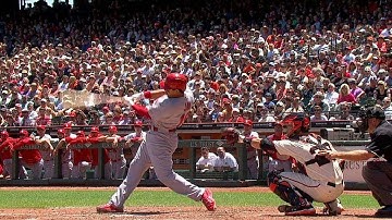 STL@SF: Jay drives in Molina with double to left