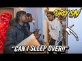 Asking Drill Rappers Can I Sleep Over!! *Gone Wrong*