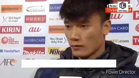 Phát Biếu Của Thủ Môn Bùi Tiến Dũng sau trận đấu nghẹt thở