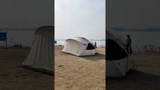 Pitching the TOMOUNT Tent in Seconds! ⏳🏕️ #shorts #outdoors