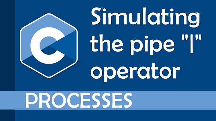 Simulating the pipe "|" operator in C