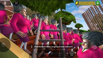 New Update Scary Teacher 3D Huge Army Clones Trolling Miss T android iOS Playing Against Miss T Mod