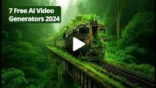 Top 7 Free AI Video Generators of 2024 | AI Text To Video Generators 2024
