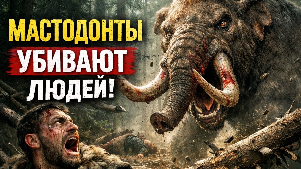 Война в Лесу: Как 5-Тонные Мастодонты УБИВАЛИ Первых Людей