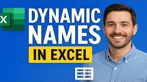 Excel Dynamic Named Ranges | How to Create & Use Dynamic Names for Smarter Formulas || #excel