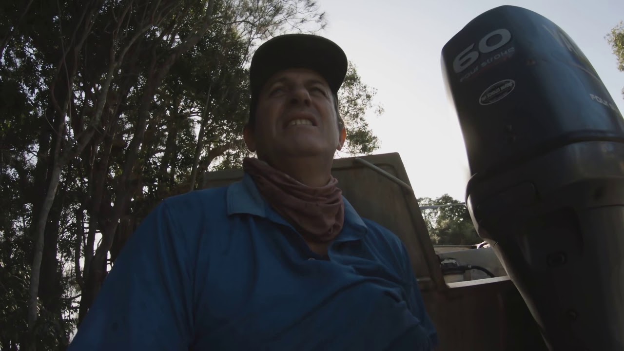 Craig Crabbing Lake Cootharaba November