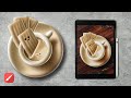 Infinite Painter Tutorial: step by step Illustration process (tea time) | Infinite Painter in iPad