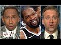 Don't trade for James Harden! - Max reacts to Kevin Durant's Nets debut | First Take