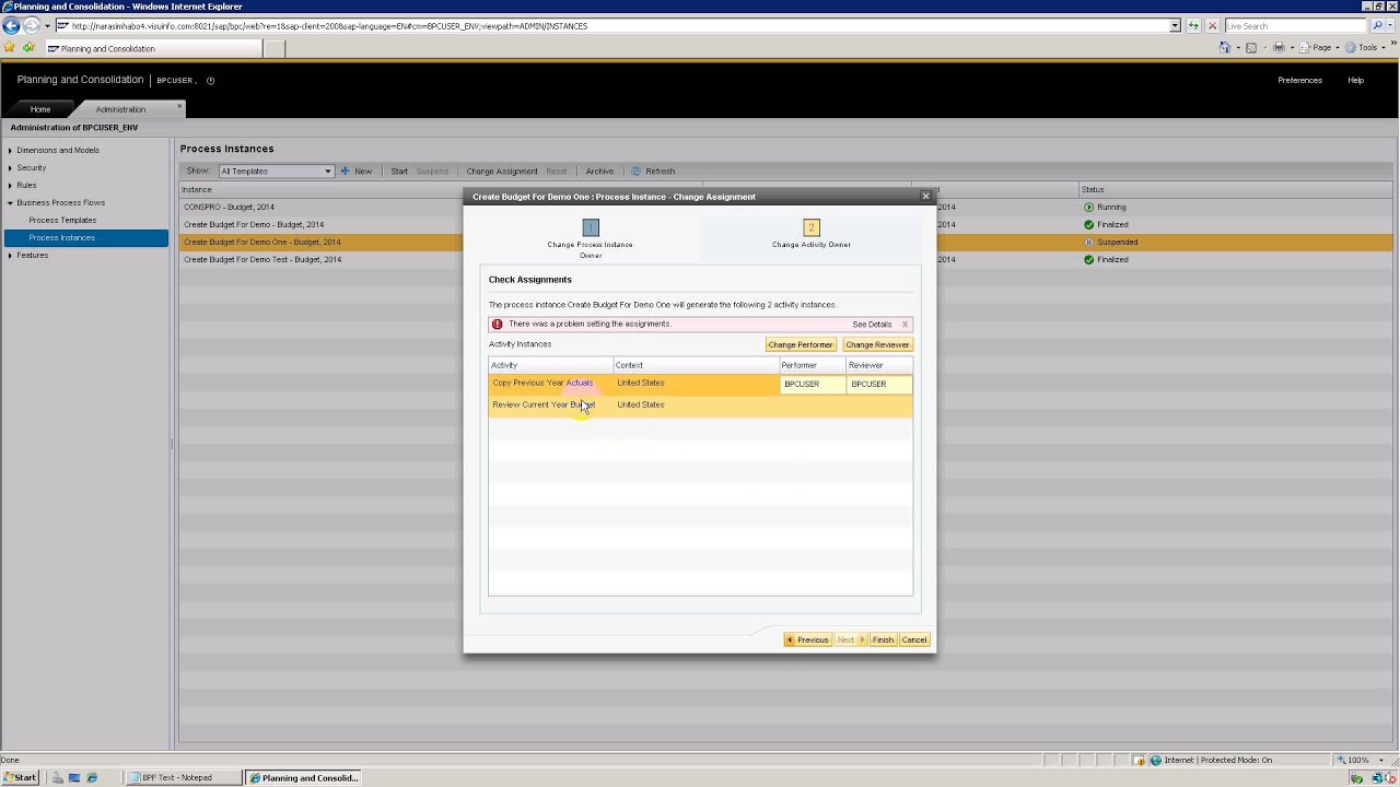 SAP BPC 10 0 NW Business Process Flows YouTube SAP BPC 10 0 NW Business Process Flows YouTube