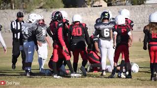 🏈 6Th Grade Outlaws Vs Lions  Youth Playoff Football Game Fall 2023