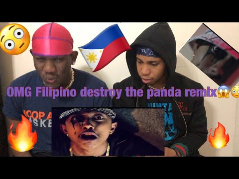 Filipino DEMOLISH this beat(Flow G ft. Skusta Clee - Panda (REMIX) official  music Video |REACTION